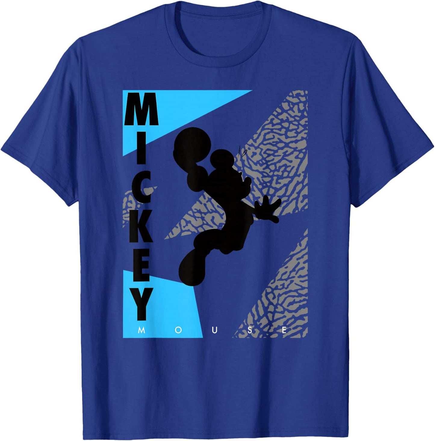 Disney - Mickey Mouse Basketball T-Shirt - T-Shirt | Royal