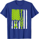 Fight Flag - Lymphoma Cancer Shirt Gift Lymphoma Fighter T-Shirt - T-Shirt | Royal