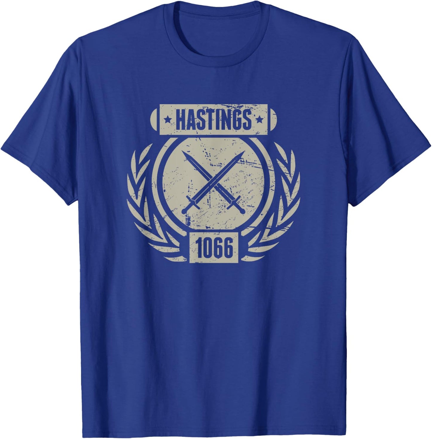 Historical Battle of Hastings (Distressed) T-Shirt - T-Shirt | Royal