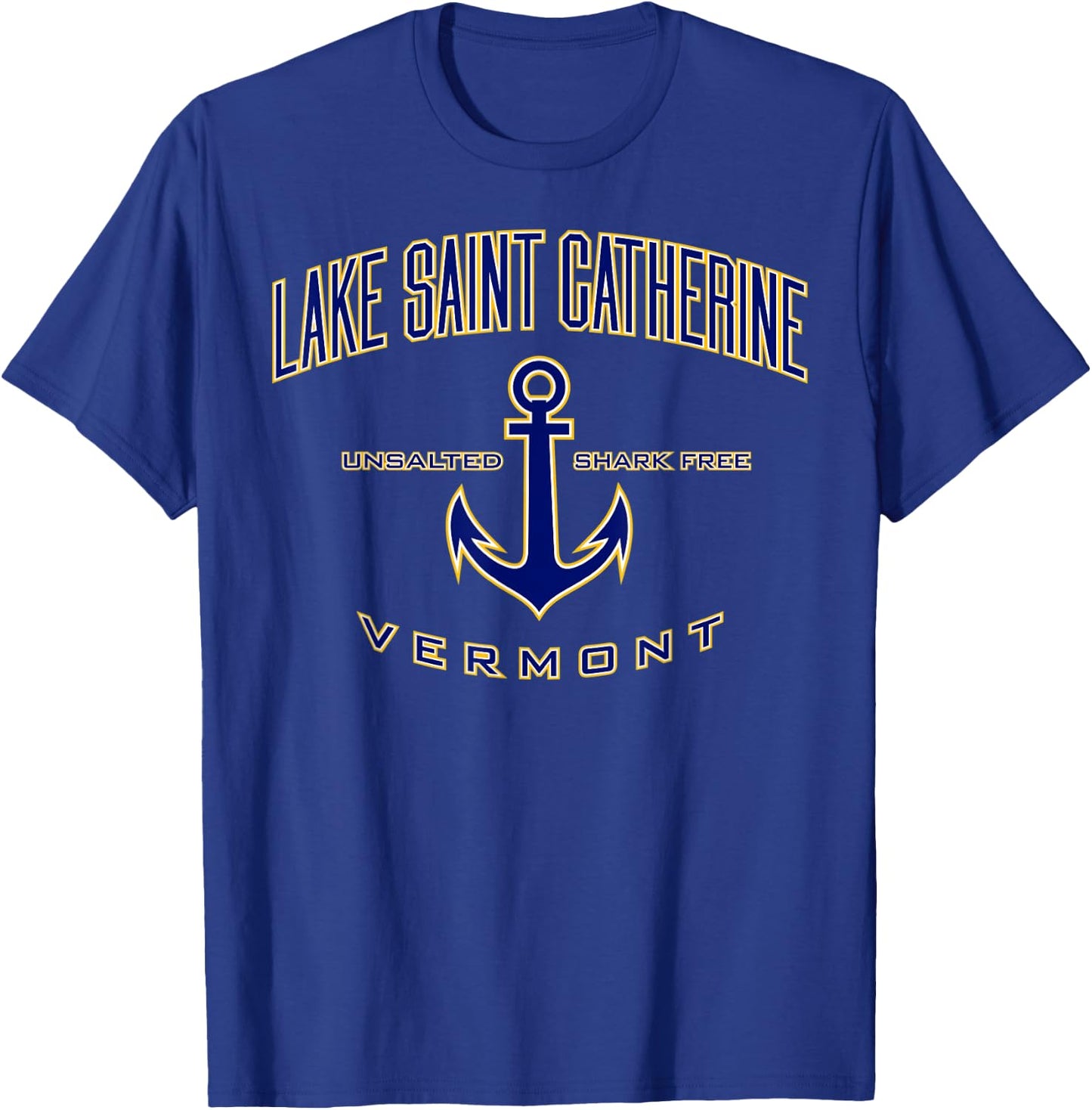 Lake St Catherine VT T-Shirt - T-Shirt | Royal