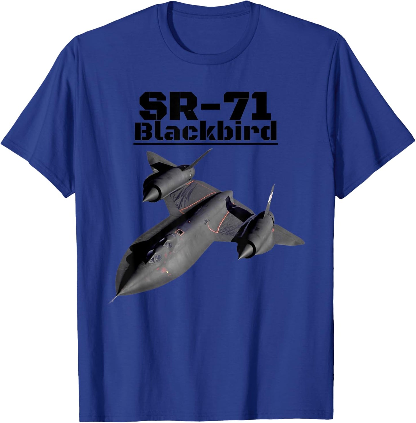A great SR-71 Blackbird Aviation . T-Shirt - T-Shirt | Royal