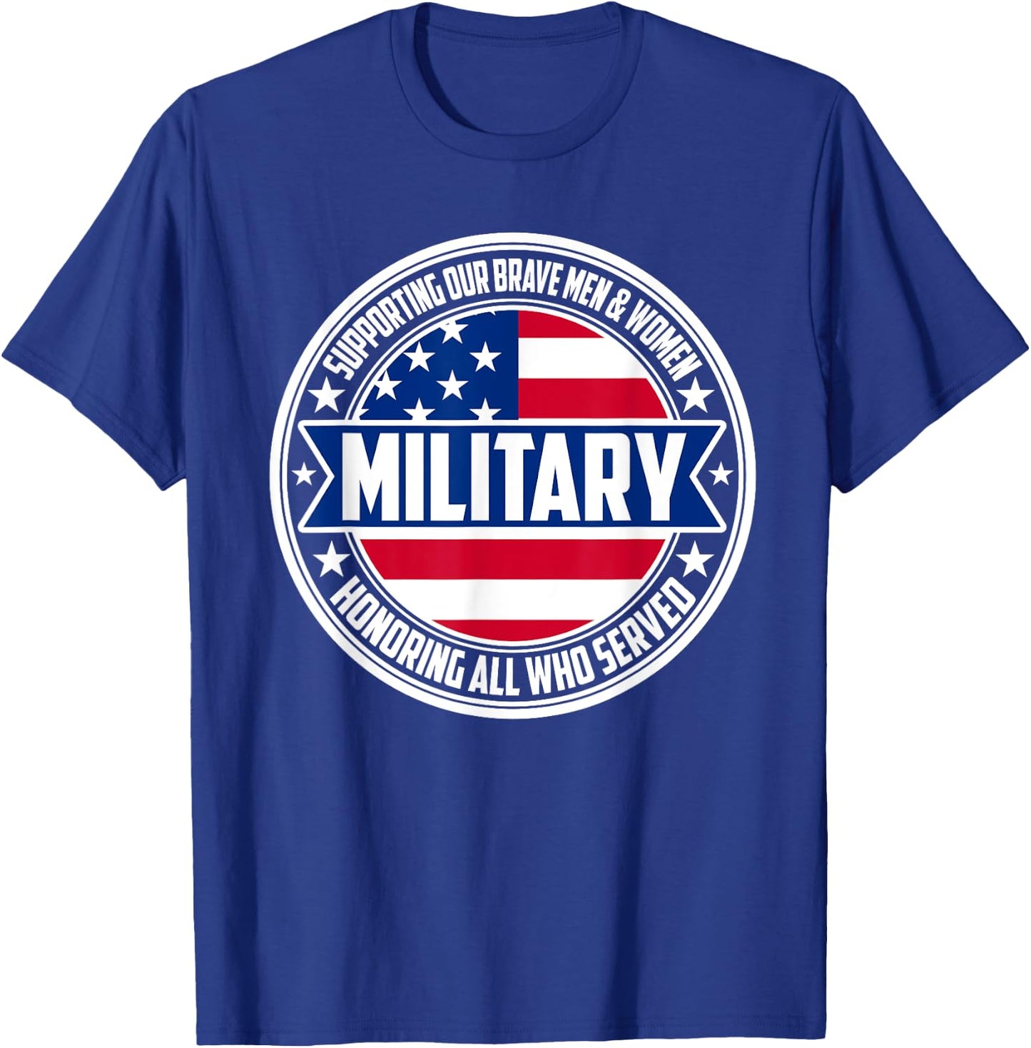 National Military Appreciation Month T-Shirt - T-Shirt | Royal