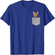 Funny Bengal Cat In Pocket Cute Kitty Lover Gifts T-Shirt - T-Shirt | Royal