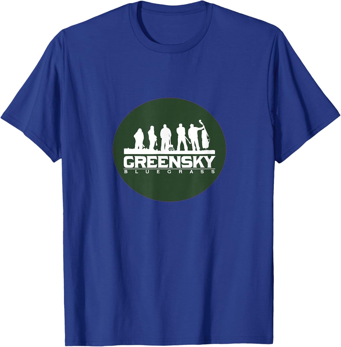 Festival green bluegrass. T-Shirt - T-Shirt | Royal