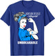Addison's Disease Warrior Unbreakable Awareness Gift T-Shirt - T-Shirt | Royal