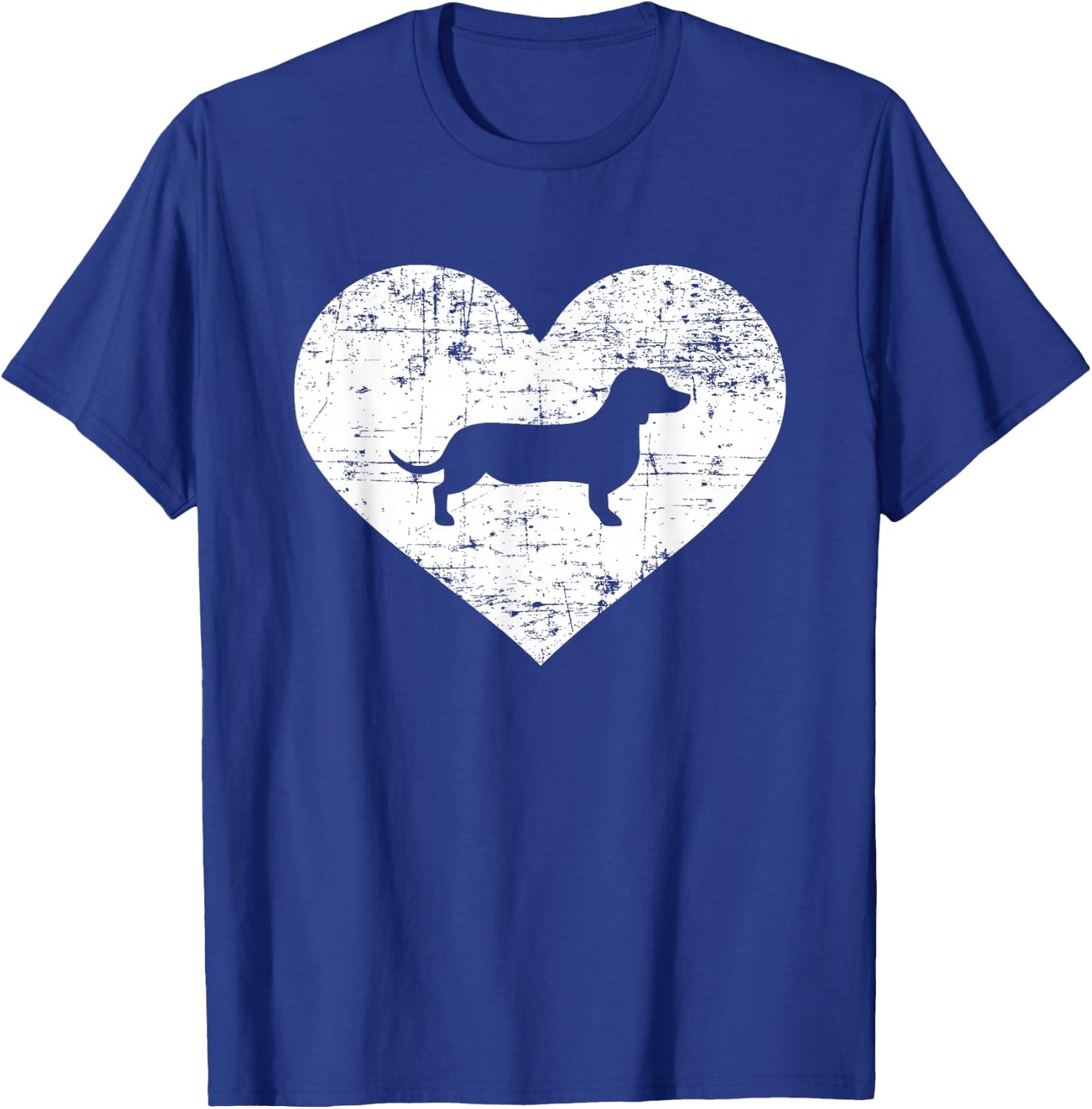 Dachshund heart T-Shirt - T-Shirt | Royal