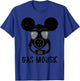 Funny Satire Dark Humor Gas Mousk Mouse Cartoon Comic Gift T-Shirt - T-Shirt | Royal
