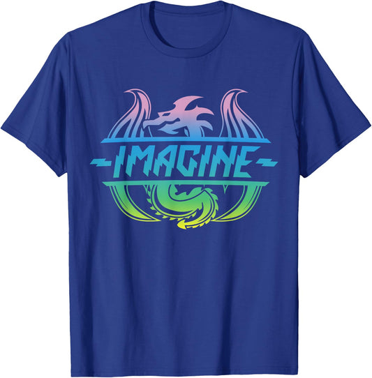 Imagine Fantasy Dragon T-Shirt - T-Shirt | Royal