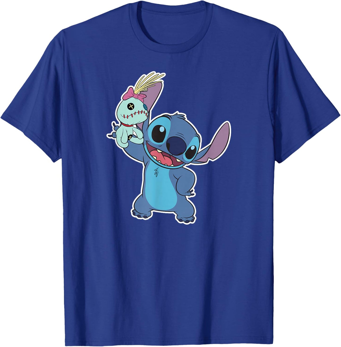 Lilo & Stitch - Dynamic Duo T-Shirt - T-Shirt | Royal