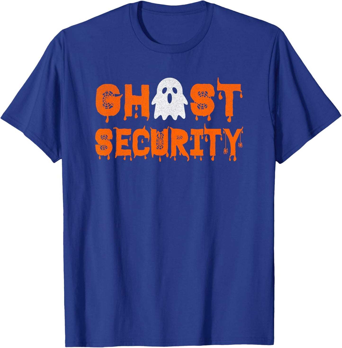 Ghost Security Funny Group Couples Matching Halloween T-Shirt - T-Shirt | Royal