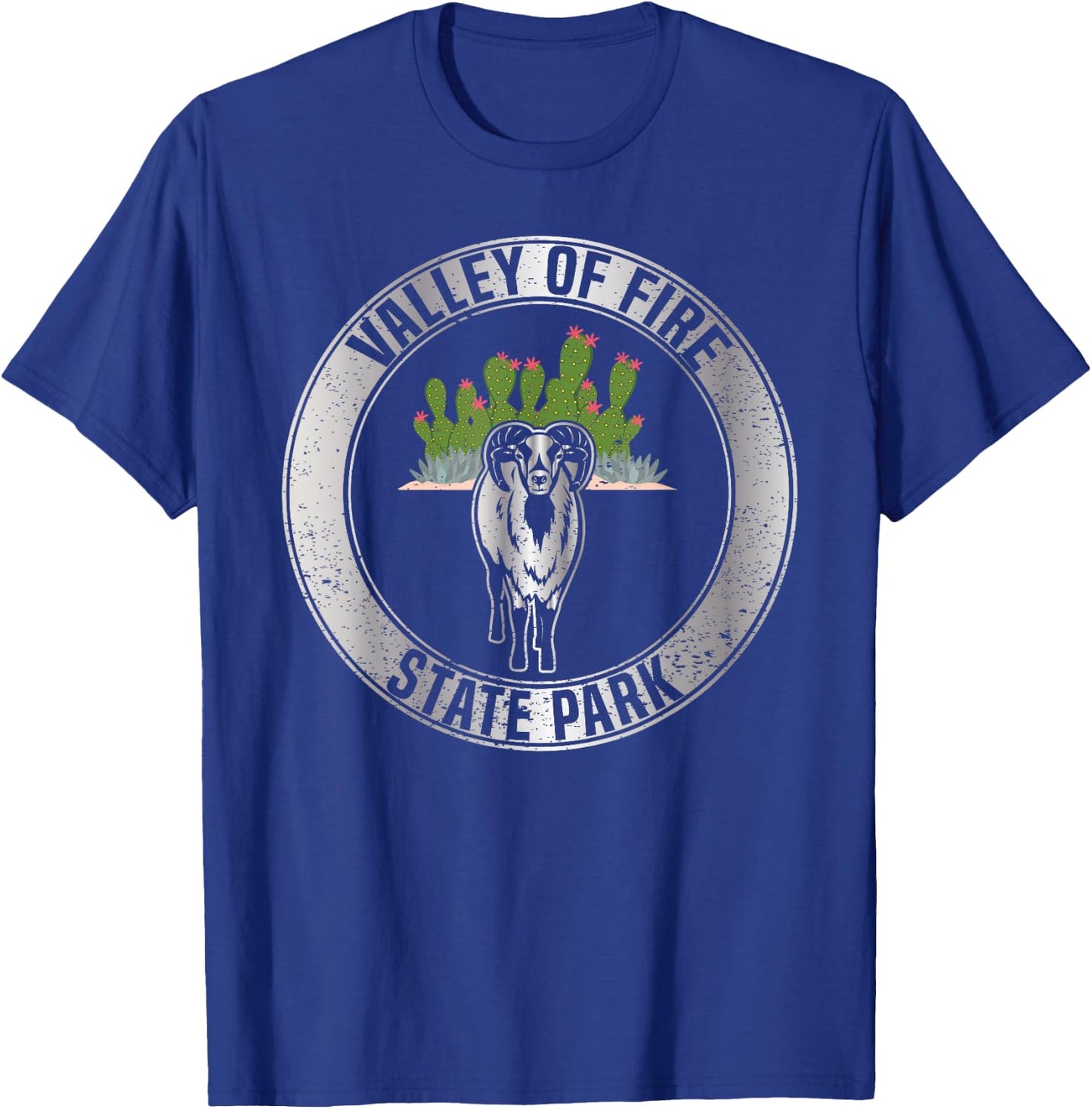 Valley of Fire State Park Nevada Recreational Souvenir T-Shirt - T-Shirt | Royal