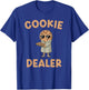 Cookie Dealer Love Baker Seller Crew National Cookie Day T-Shirt - T-Shirt | Royal