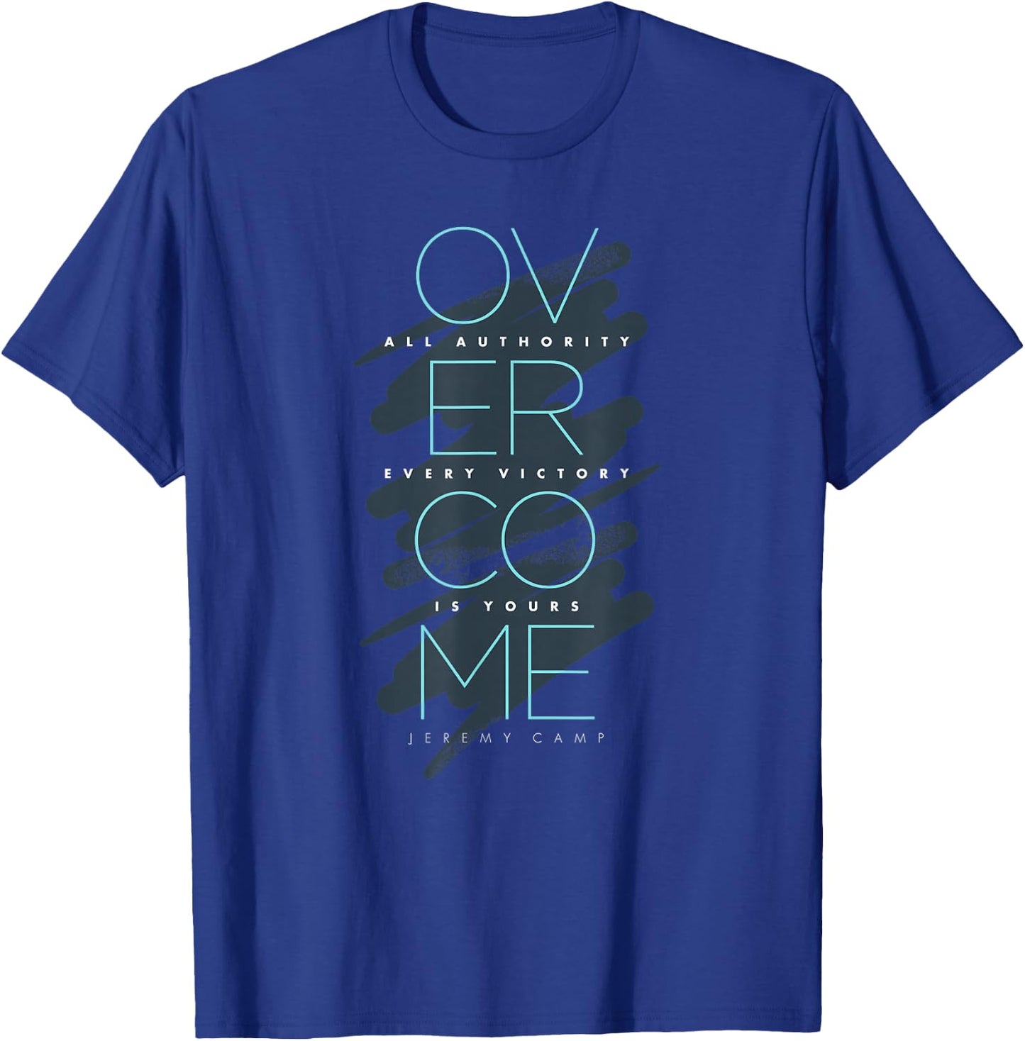 Jeremy Camp - Overcome T-Shirt - T-Shirt | Royal