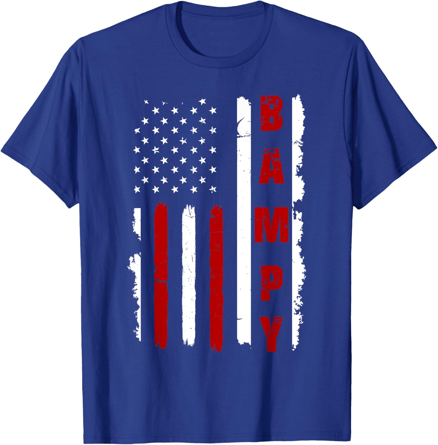 Cool American Flag, Father's day Shirt for Bampy T-Shirt - T-Shirt | Royal