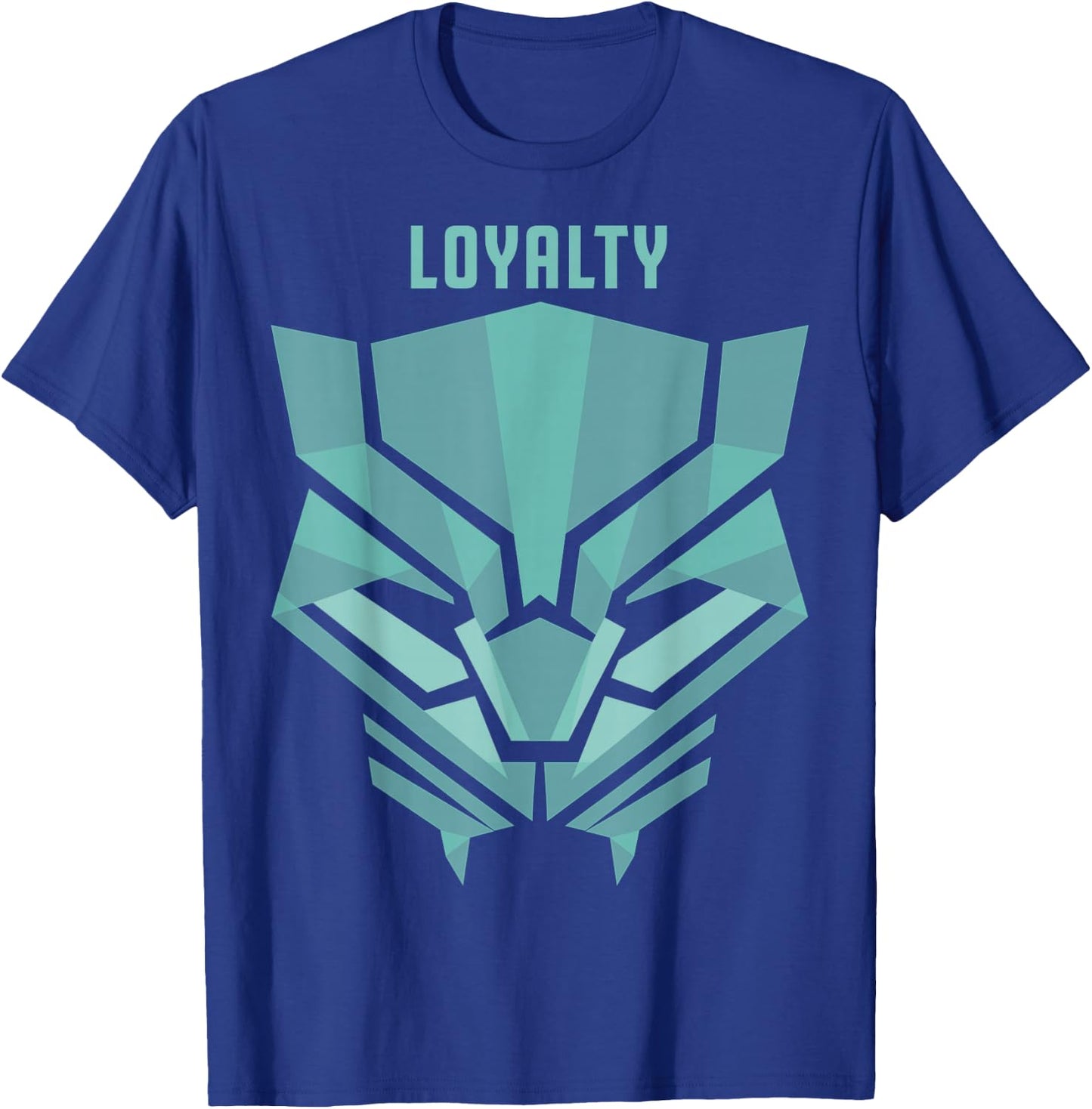 Marvel Black Panther Teal Loyalty Logo Graphic T-Shirt - T-Shirt | Royal