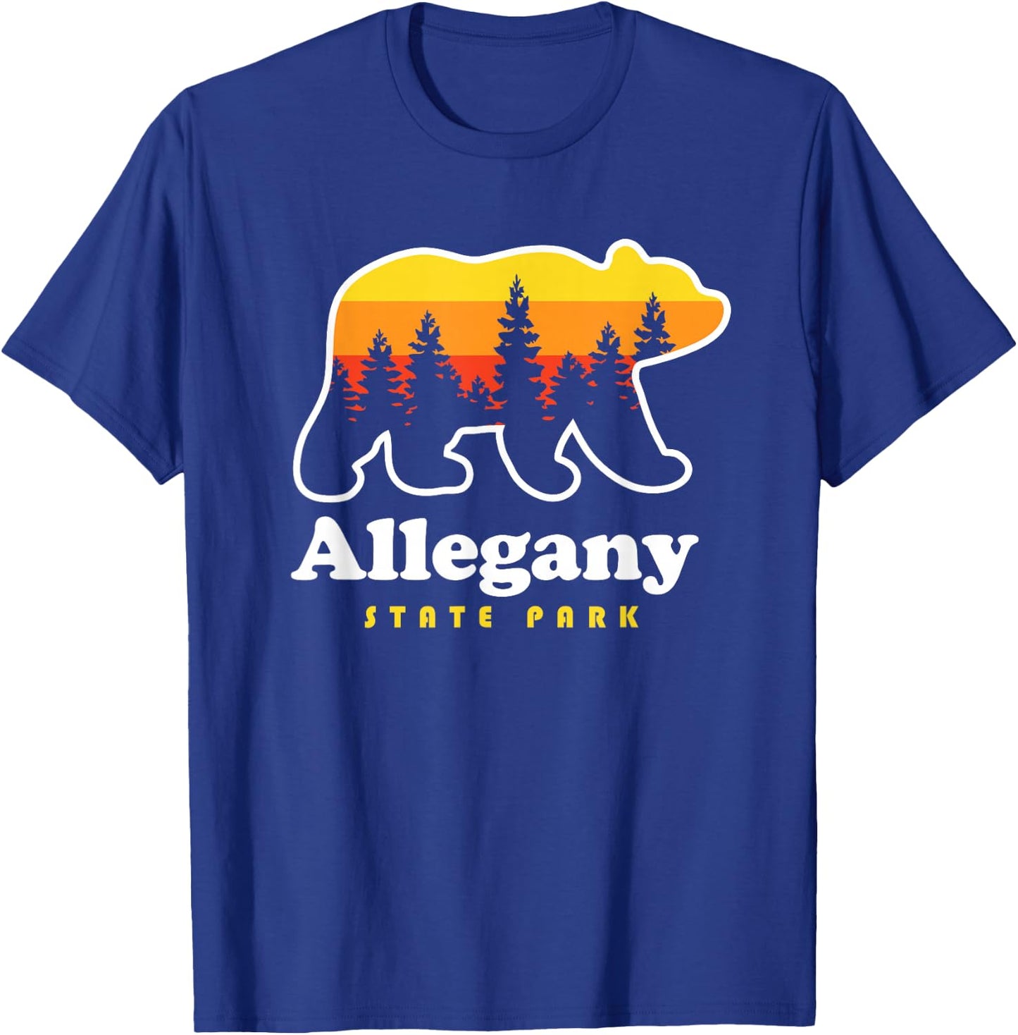 Allegany State Park New York Salamanca NY T-Shirt - T-Shirt | Royal