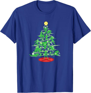 Marvel X-Men Mutant Christmas Tree T-Shirt - T-Shirt | Royal