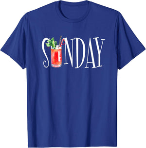 Sunday Brunch Funny Bloody Mary T-Shirt - T-Shirt | Royal