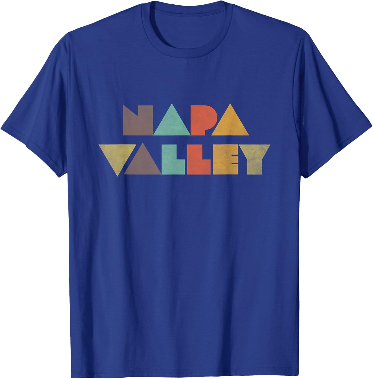 Napa Valley Vintage Distressed T-Shirt - T-Shirt | Royal