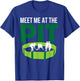 GaGa Ball Meet Me At The Pit Hexagon Octagon Game Lover Gift T-Shirt - T-Shirt | Royal