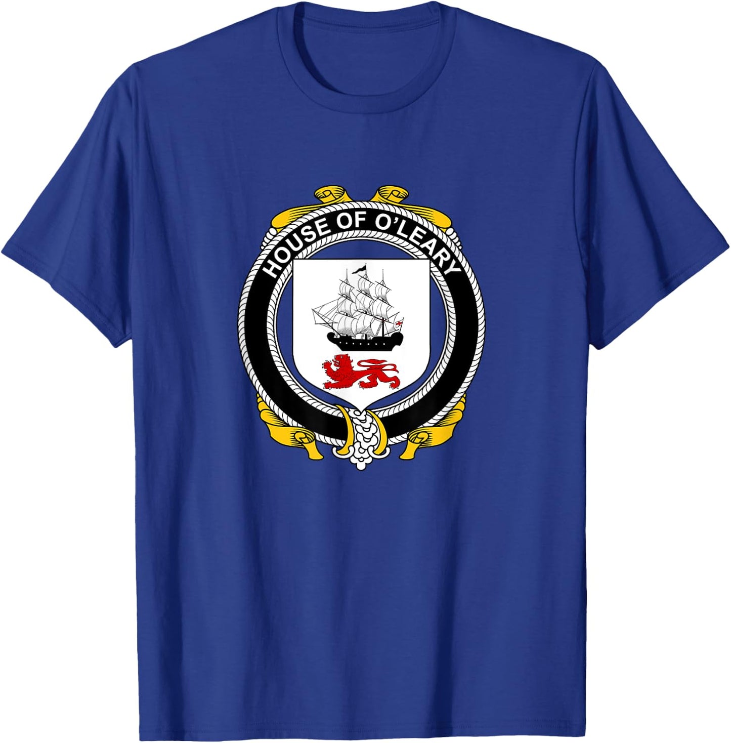 O'Leary Coat of Arms - Family Crest T-Shirt - T-Shirt | Royal
