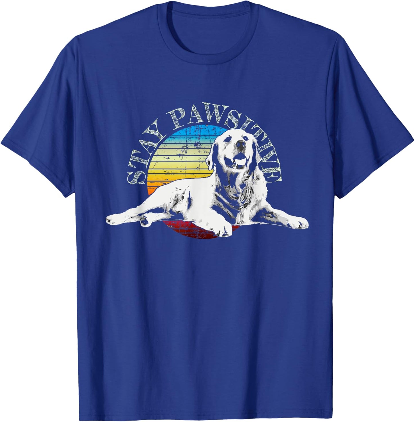 Golden Retriever Dog Women Kids T-Shirt - T-Shirt | Royal