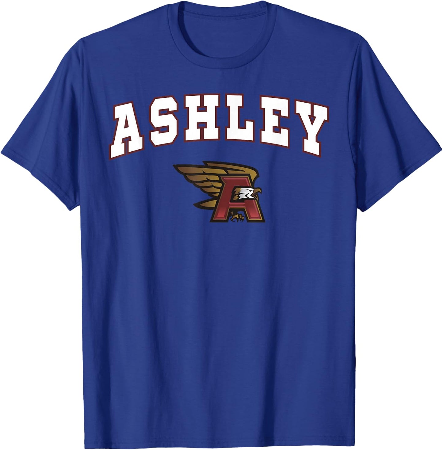 Ashley High School Eagles C2 T-Shirt - T-Shirt | Royal