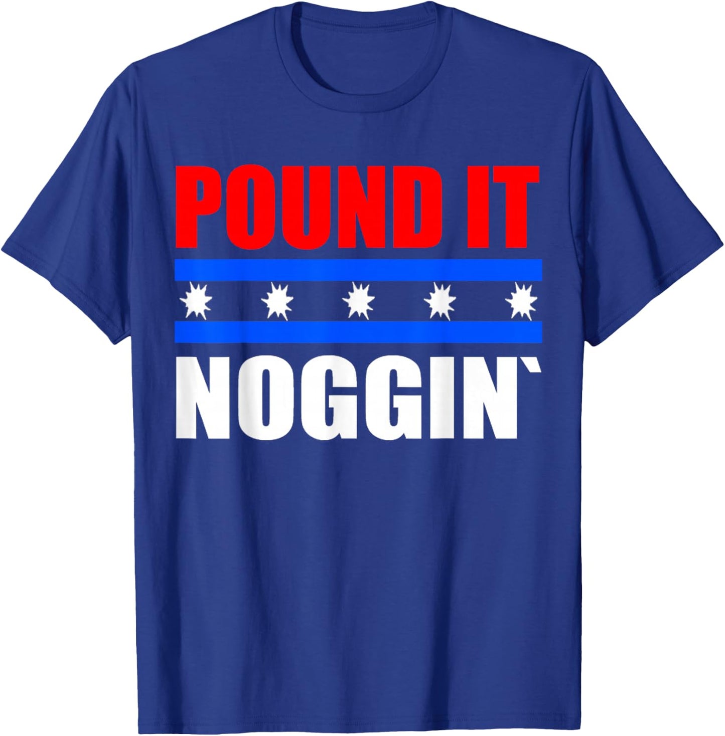 Pound It Noggin Shirt T-Shirt - T-Shirt | Royal