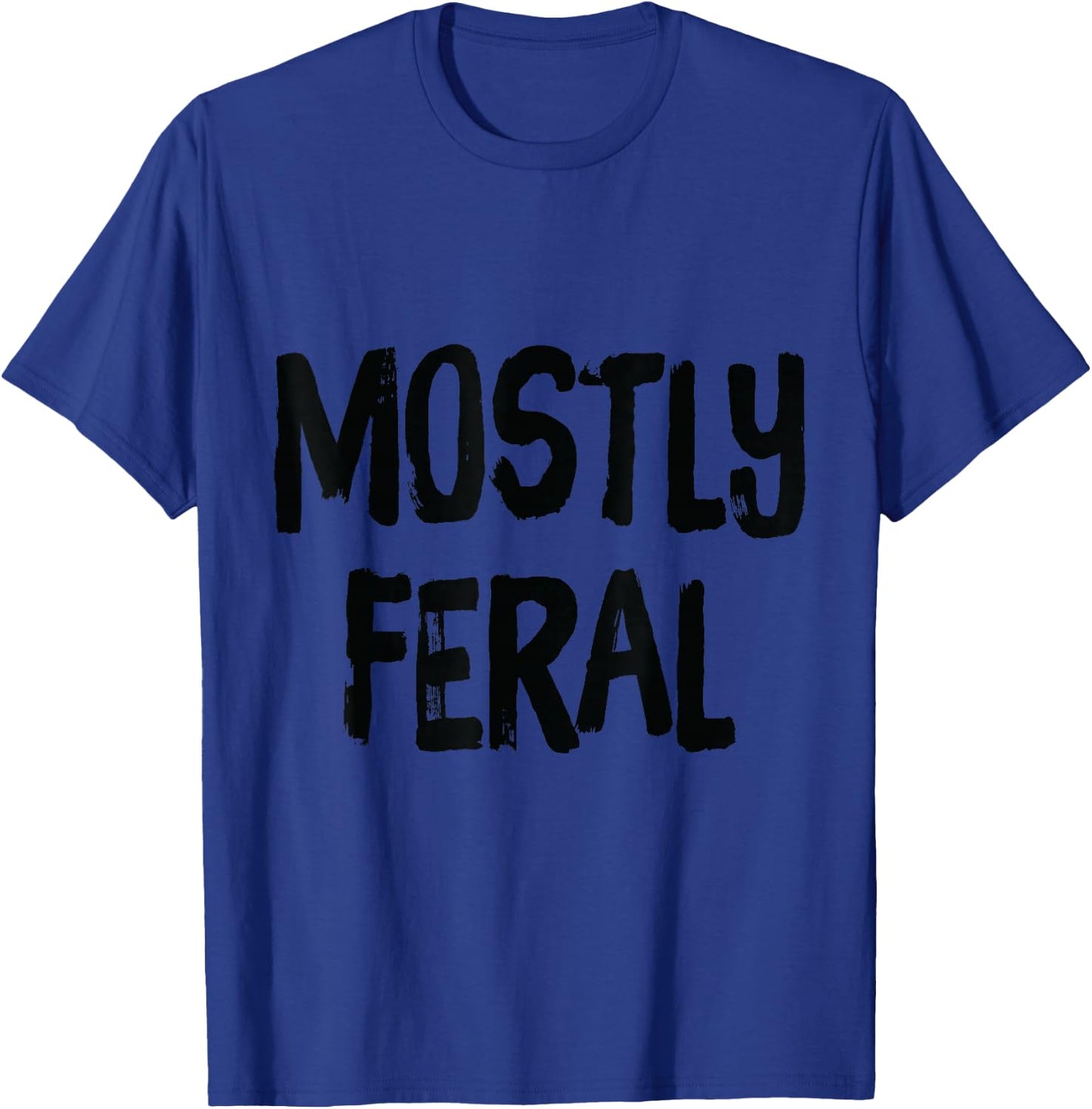 Mostly Feral Person T-Shirt - T-Shirt | Royal