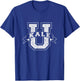 Kale U - Funny Vegan Novelty College T-Shirt - T-Shirt | Royal