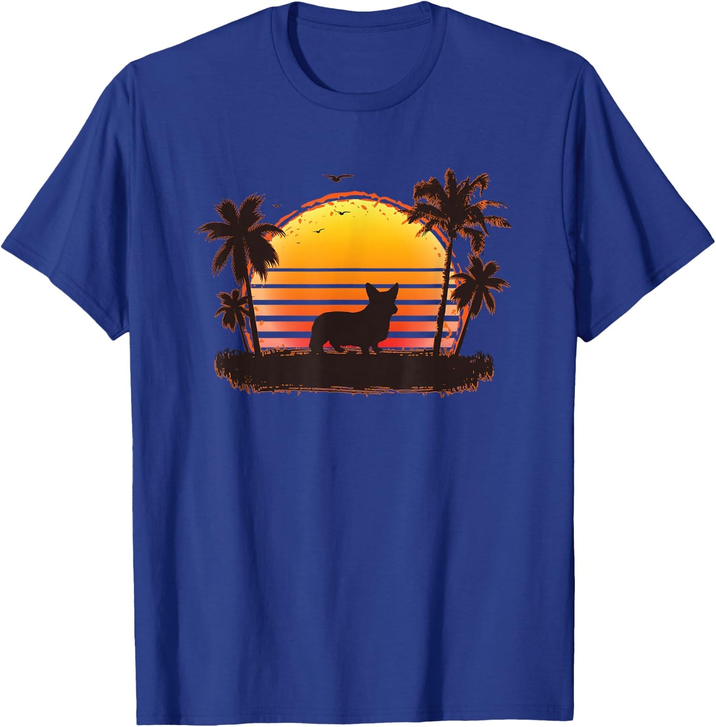Welsh Corgi Pembroke Welsh Corgi Cardigan T-Shirt - T-Shirt | Royal