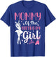 Mommy of The Birthday Girl Ballet Dancer Ballerina Mom T-Shirt - T-Shirt | Royal
