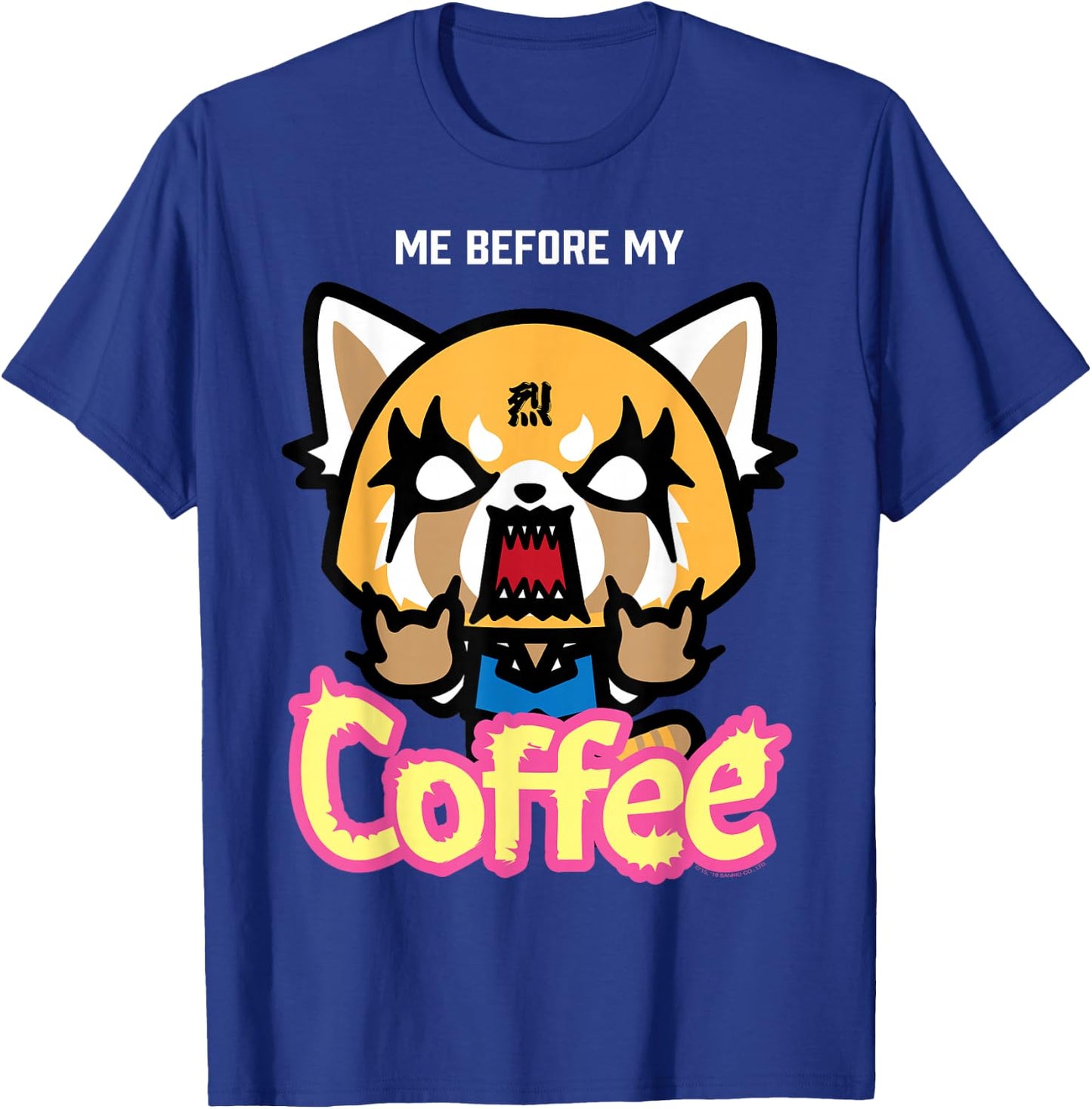 Aggretsuko I Need My Coffee Rage Shirt T-Shirt - T-Shirt | Royal