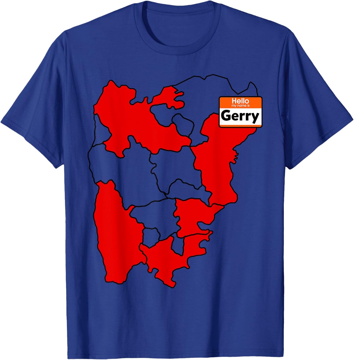 Gerrymandering T-Shirt - T-Shirt | Royal