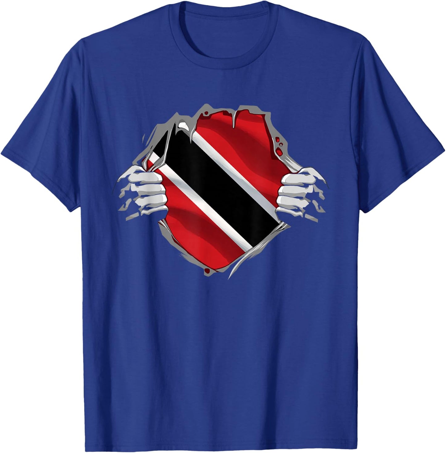 Trinidad and Tobago Clothing Trini Flag Roots Trinidadian T-Shirt - T-Shirt | Royal