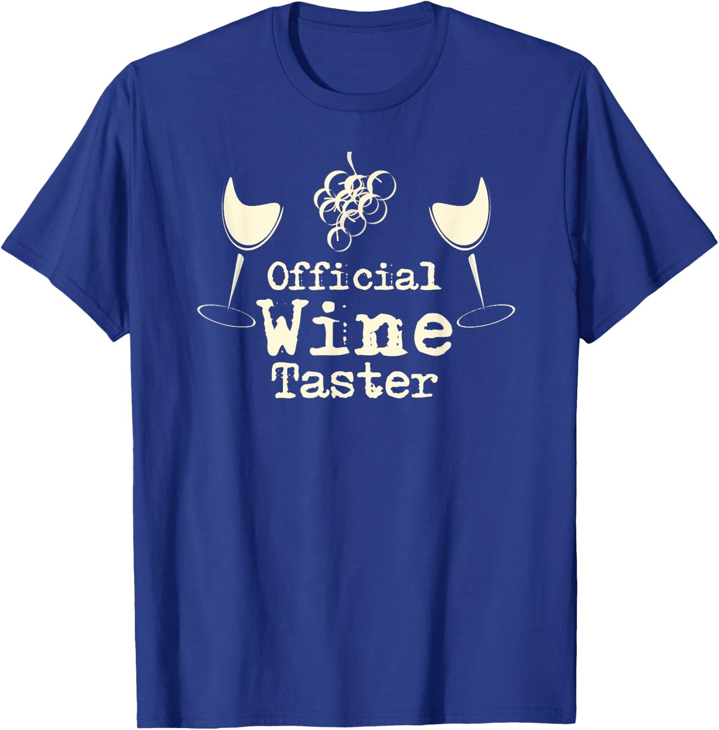 Official Wine Taster | Funny Halloween Costume Party T-Shirt - T-Shirt | Royal