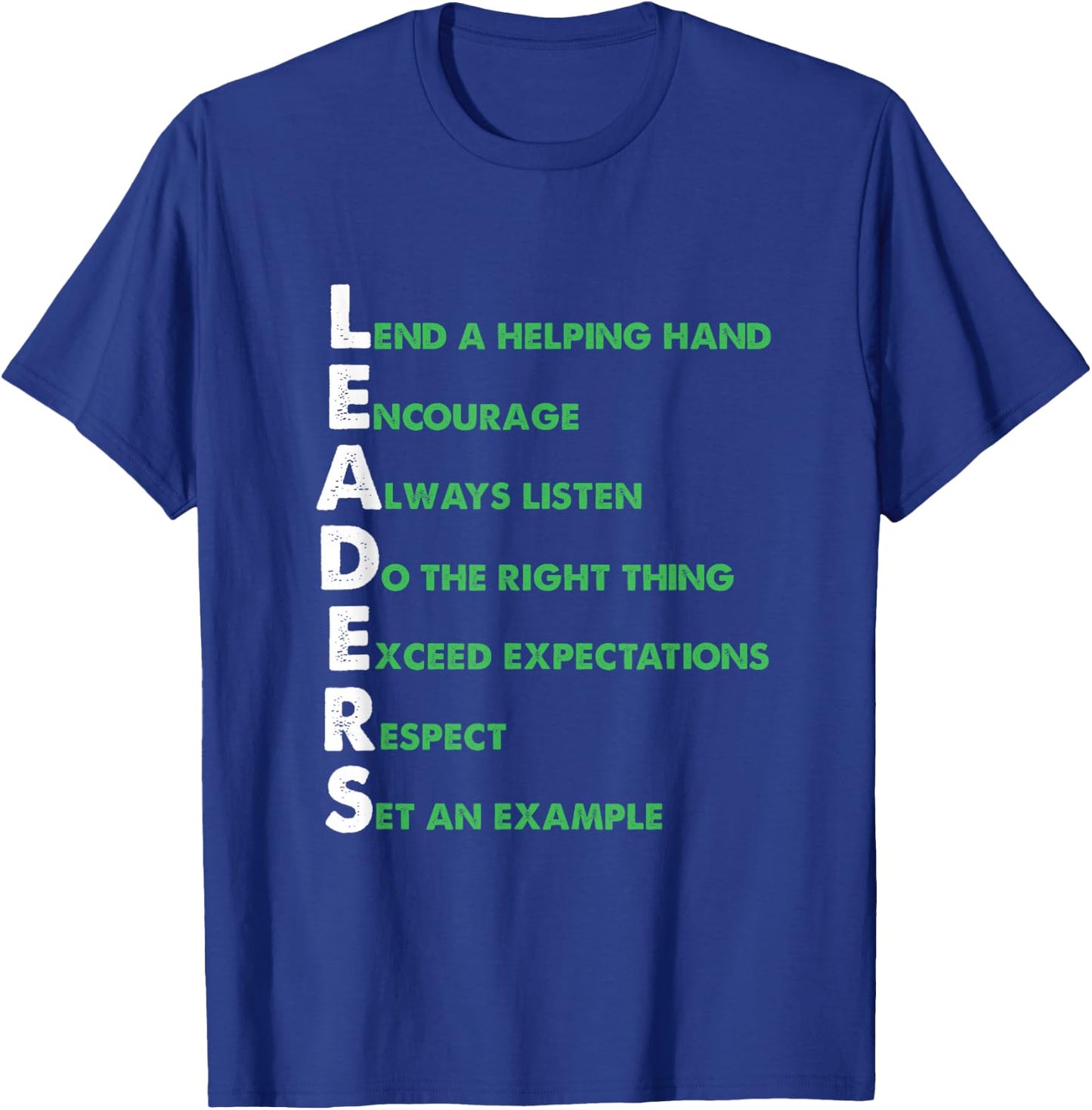 Boss Team Lead Manager Leadership Group Leaders Meaning T-Shirt - T-Shirt | Royal