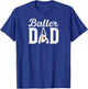 Baller Dad Proud Baseball Soccer Dad Of Ballers T-Shirt - T-Shirt | Royal