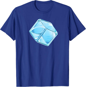 Cute Ice Cube Gift Ice Cubes Lovers T-Shirt - T-Shirt | Royal