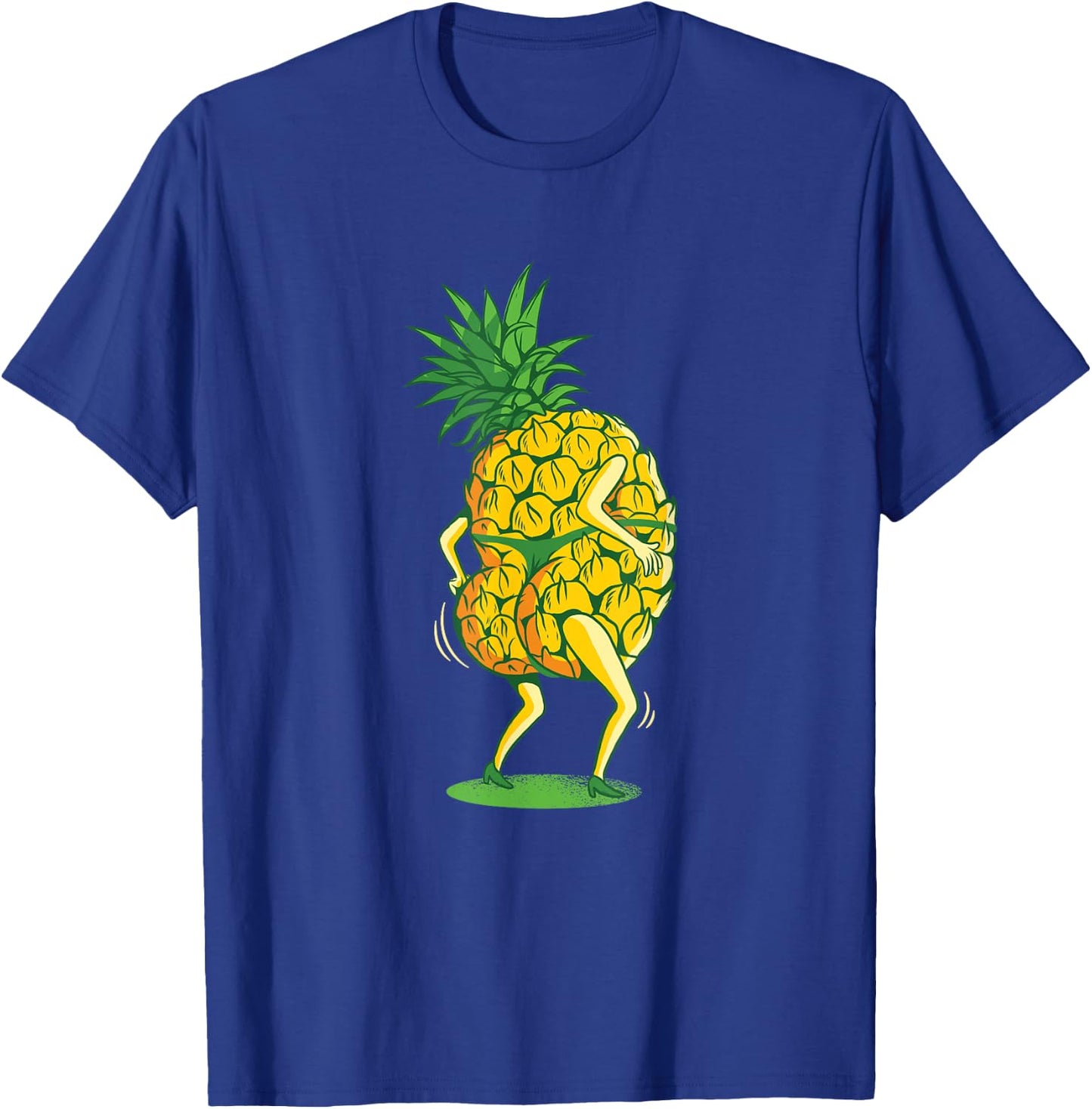 Funny Twerking Pineapple , women, boys & girls T-Shirt - T-Shirt | Royal