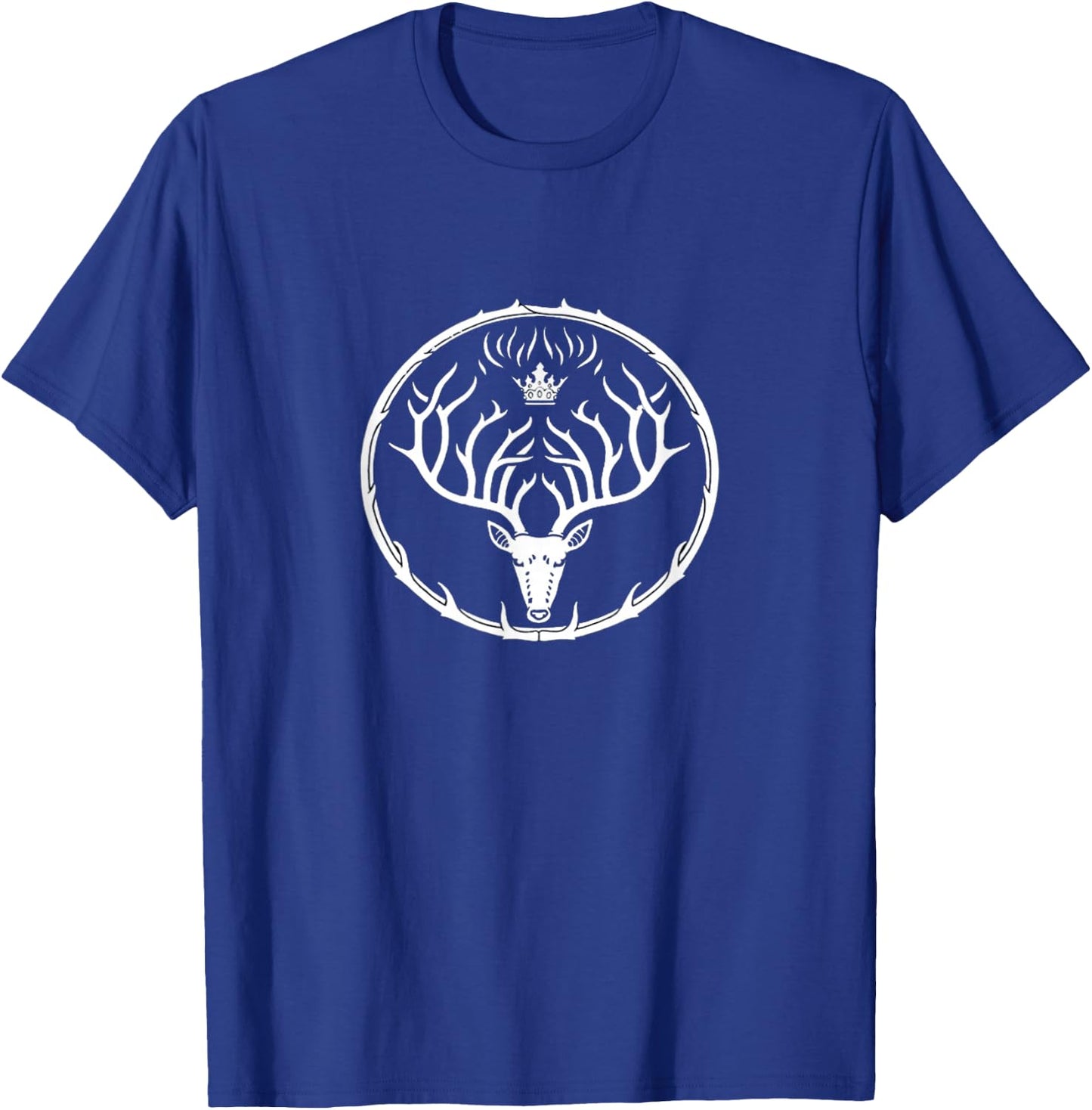 Bookworm TOG Terrasen Amulet Bookish Stag for book nerds T-Shirt - T-Shirt | Royal