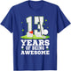 13 Years Of Being Awesome 13th Birthday Golf Theme T-Shirt - T-Shirt | Royal