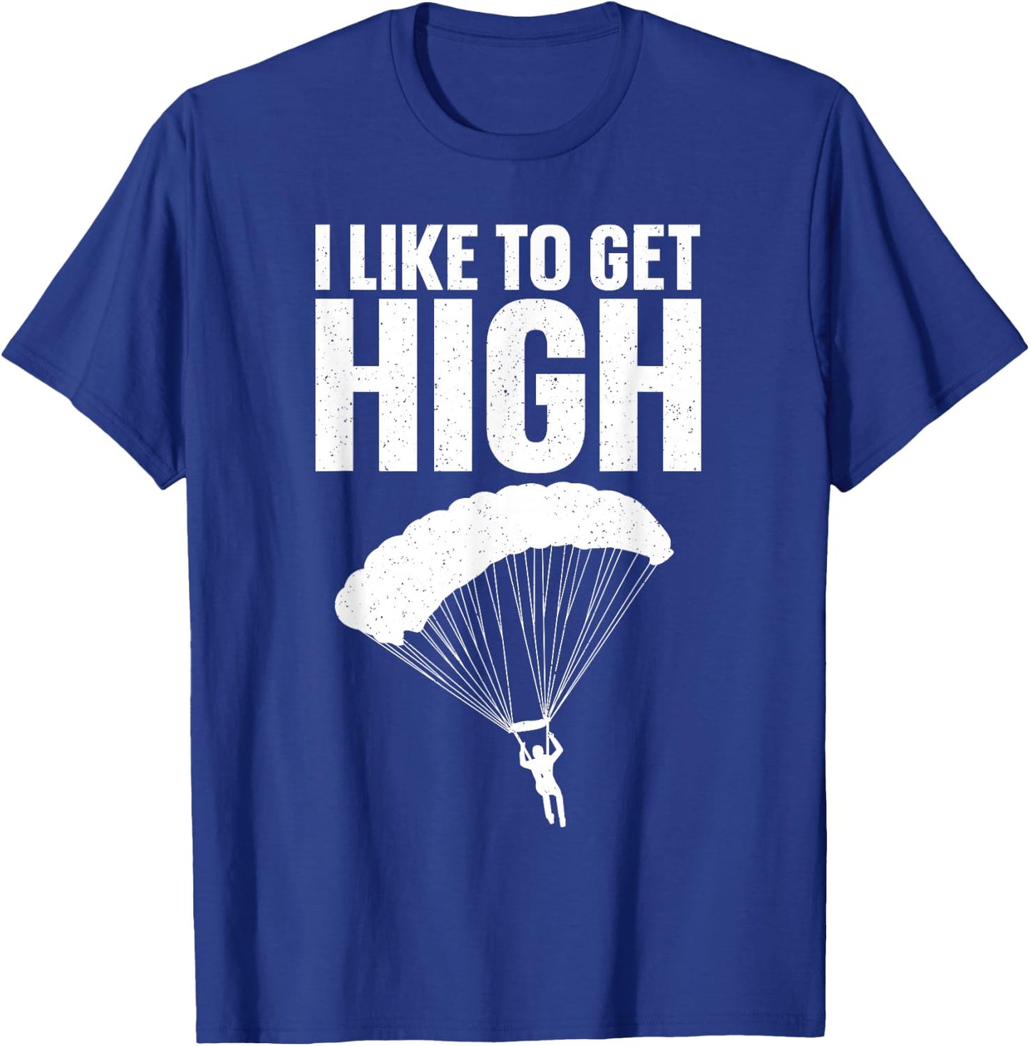 Funny Skydiving Art Women Sky Diving Lover Skydiver T-Shirt - T-Shirt | Royal