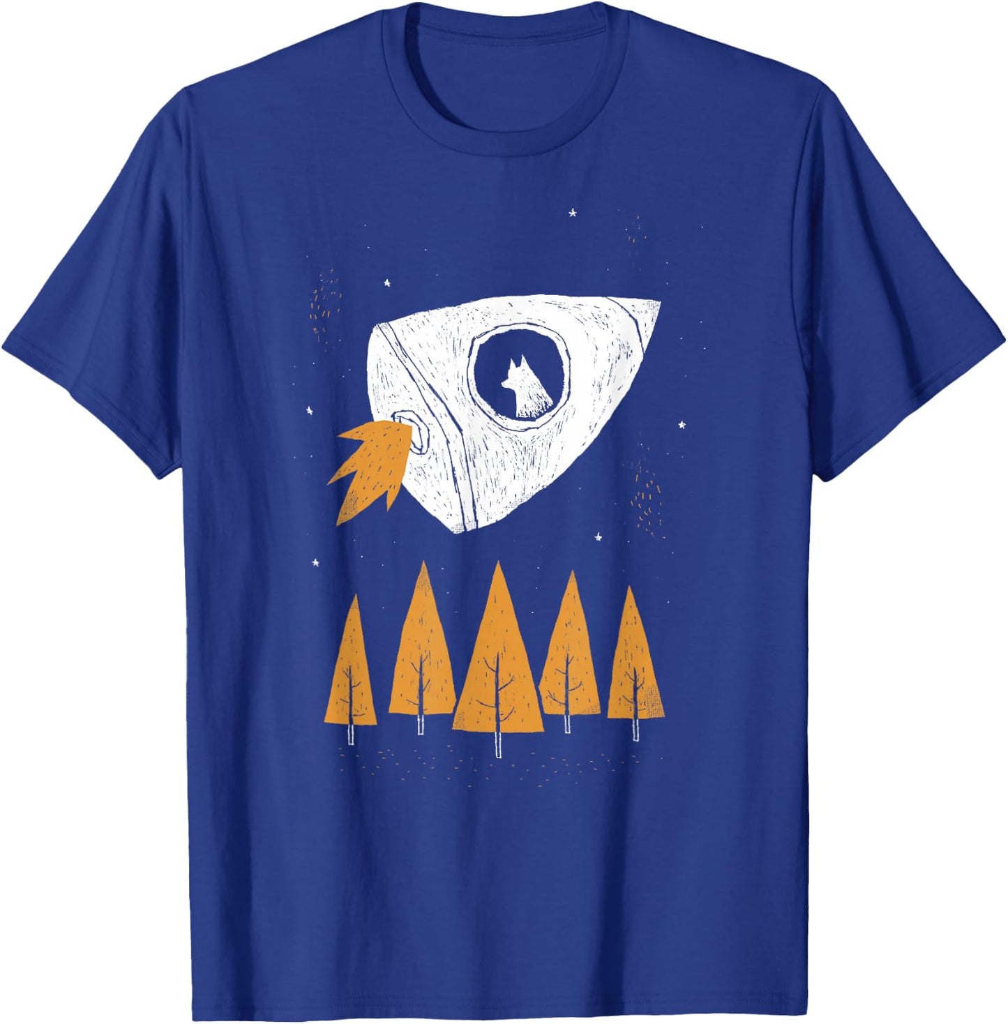 laika space dog Men Women Girls Kids T-Shirt - T-Shirt | Royal