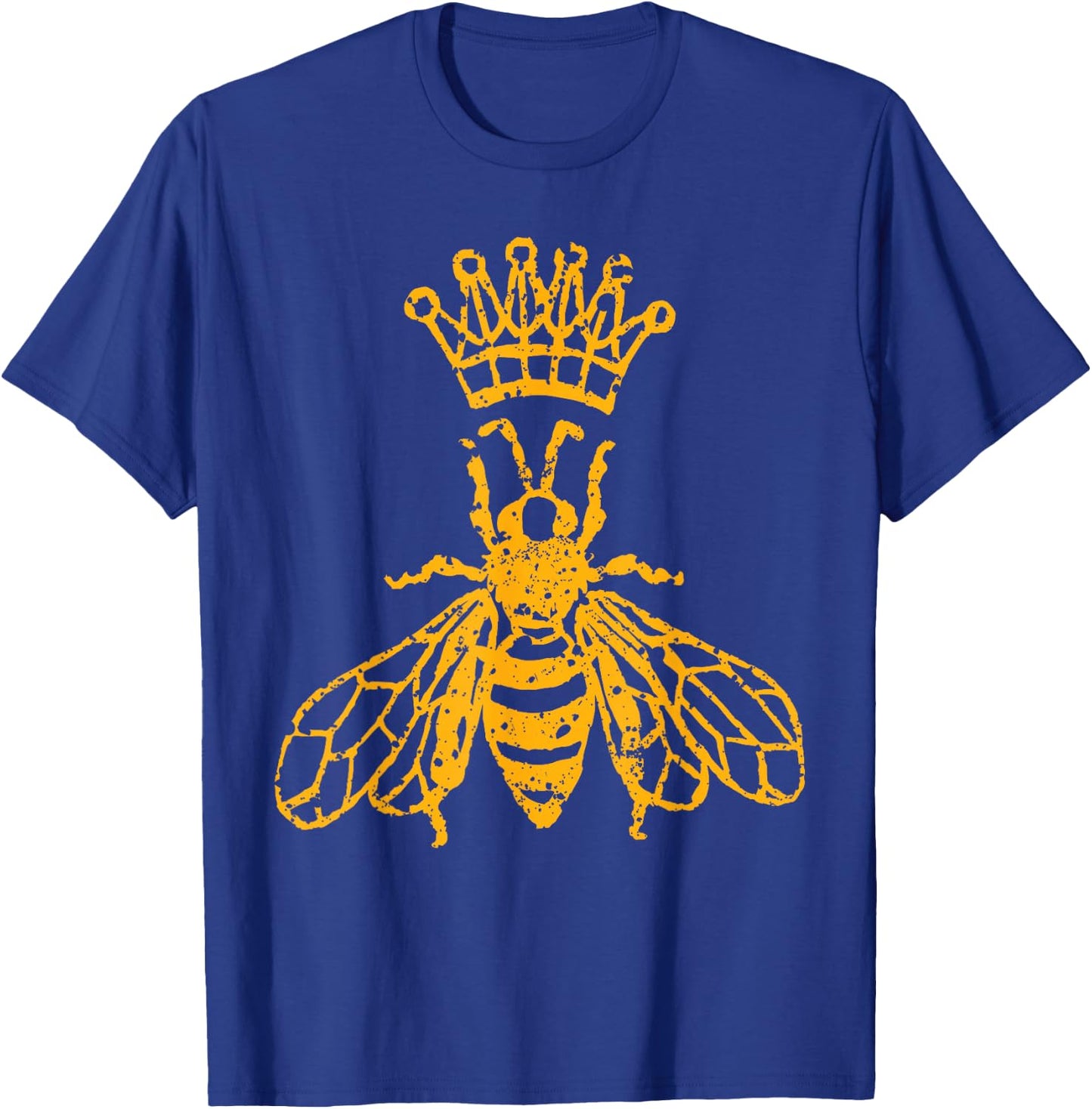 Queen Bee Beekeeping Honey Keeper Apparel Gift T-Shirt - T-Shirt | Royal