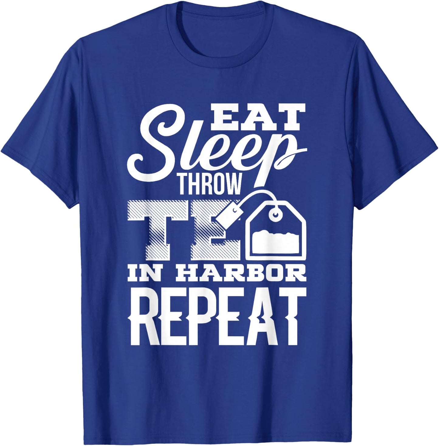 4th of July Boston Funny Tea Party Patriotic Gag Gift T-Shirt - T-Shirt | Royal