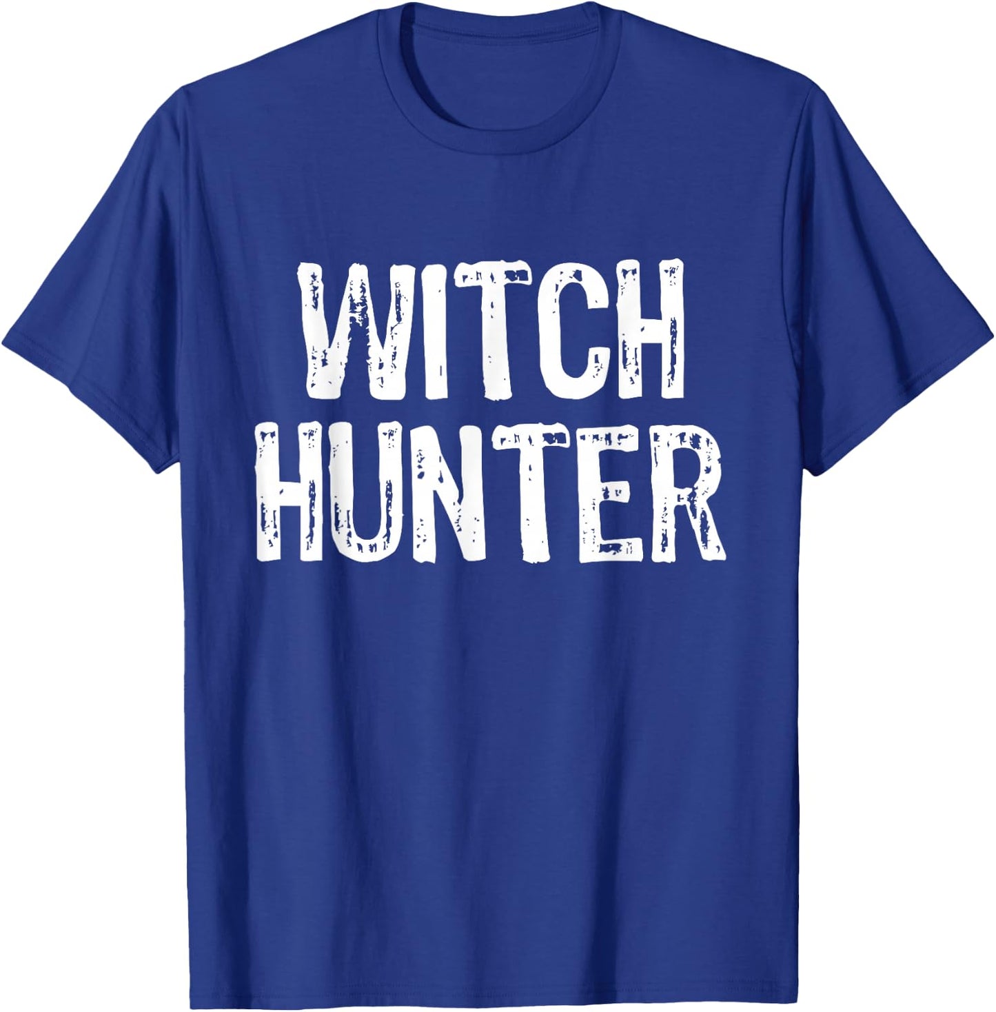 Witch Hunter Halloween Costume Lazy Easy T-Shirt - T-Shirt | Royal