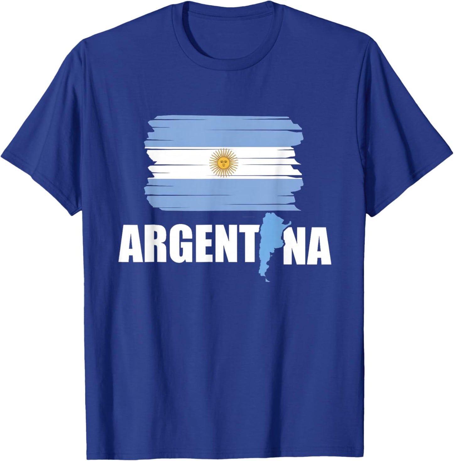 Argentina Flag, Argentina , Argentina Shirt T-Shirt - T-Shirt | Royal