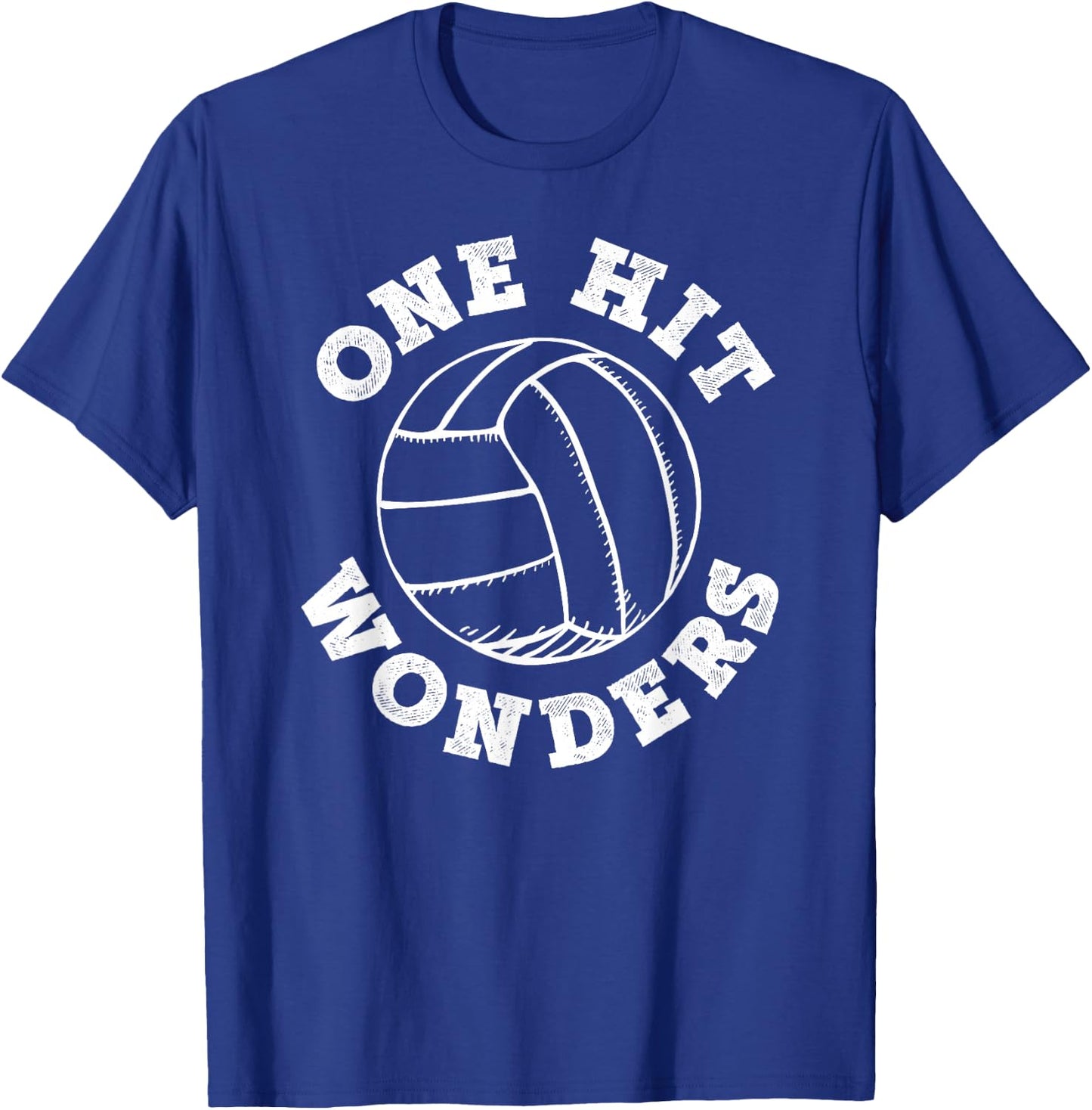 One Hit Wonders Volleyball Team Shirt T-Shirt - T-Shirt | Royal