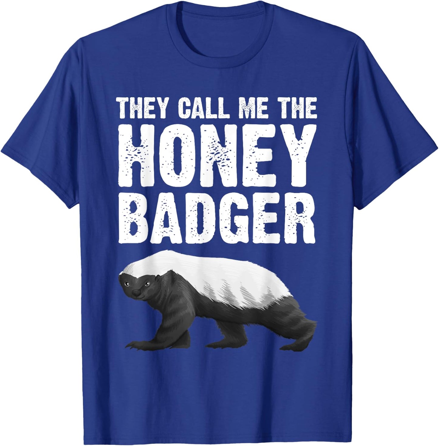 Cool Honey Badger Design Women Honey Badger Lover T-Shirt - T-Shirt | Royal